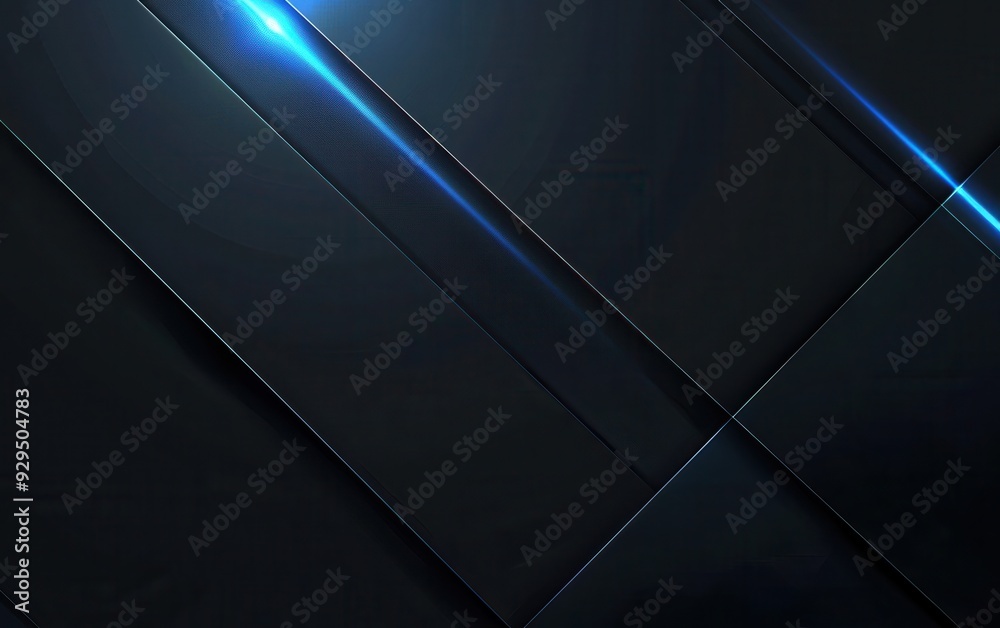 Abstract Geometric Design with Diagonal Lines and a Blue Light Effect Abstract Geometric Design with Diagonal Lines and a Blue Light Effect
