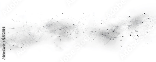 A line of dots and lines on a white background. The dots and lines are connected in a way that they form a pattern. The image has a sense of movement and energy