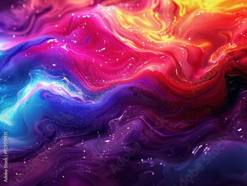 Abstract Colorful Swirls A Vibrant Explosion of Energy and Fun, Perfect for Creative Projects, Backgrounds, and More, Free Download