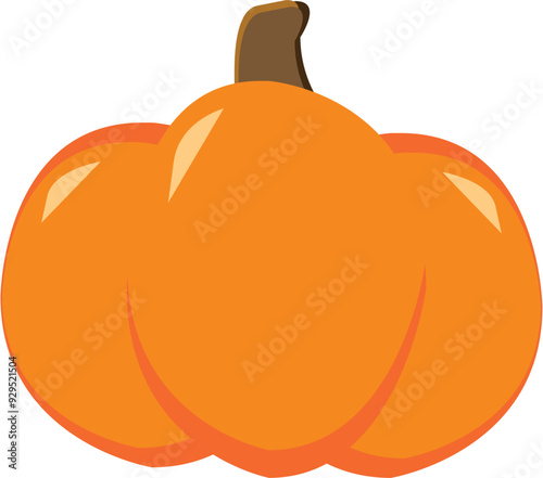 Pumpkins with on isolated background. Autumn harvest. Harvest Festival. Vegetables. Environmentally friendly product. Vector Illustration hand drawn.

