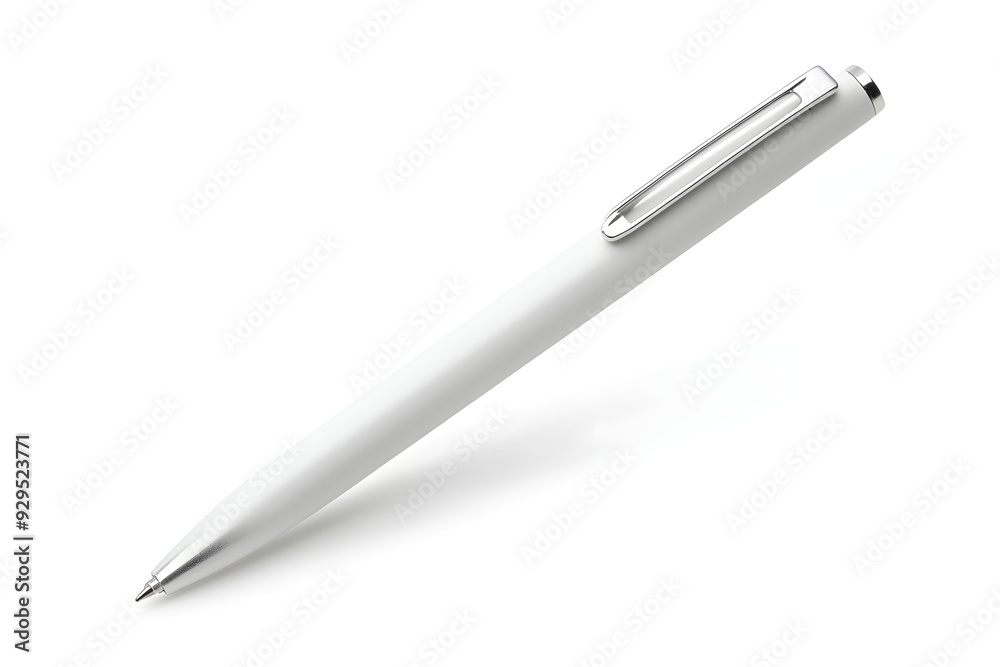 Blank pen isolated on white Blank pen isolated on white