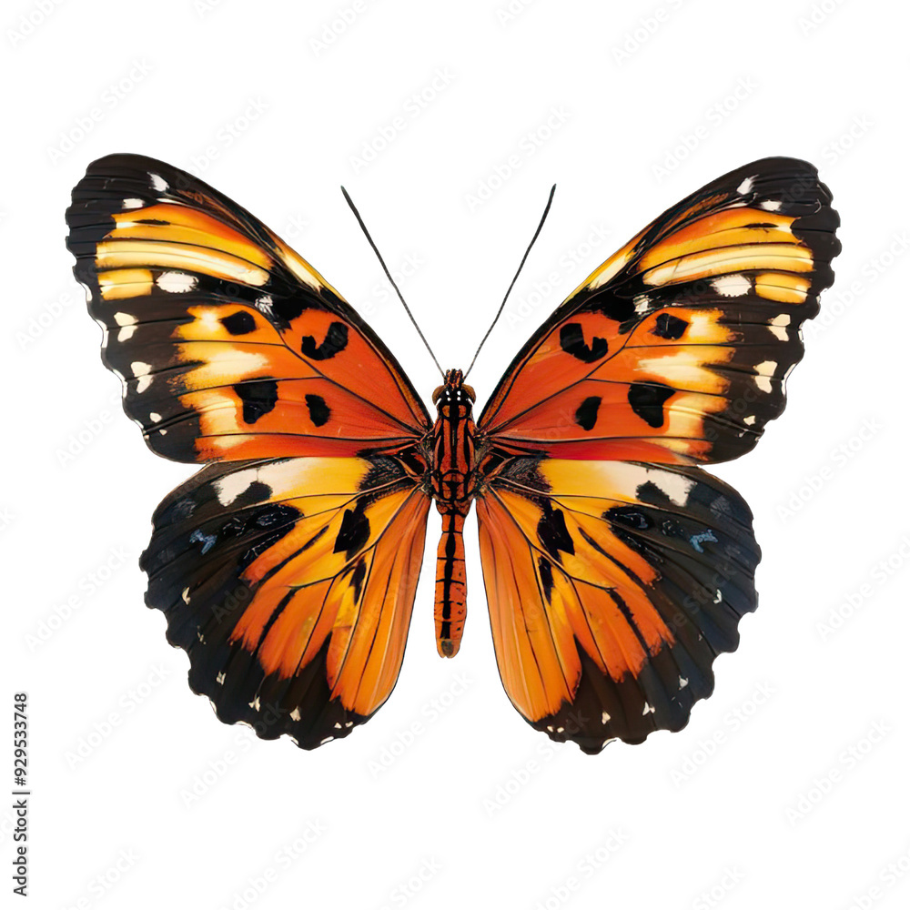 Fototapeta premium PNG. Butterfly isolated on a transparent background.