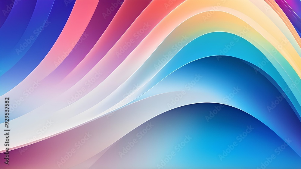 Fototapeta premium Abstract wavy background. Abstract Vibrant Gradient wallpaper. Colorful wavy gradient background. wavy wallpaper. abstract colorful flowing wave background. 