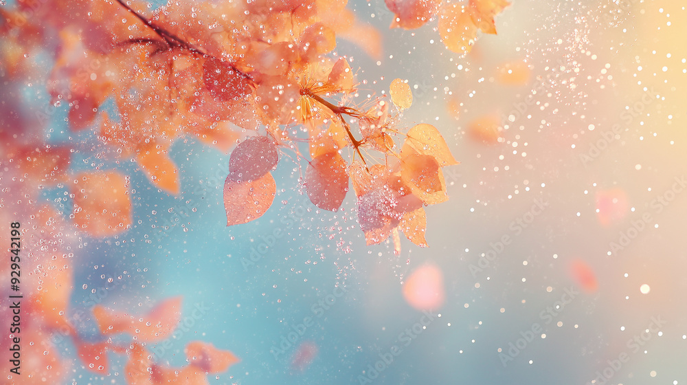 beautiful colorful Oceania state winter's flowers, leaves, nature, beautiful rain drops, beautiful fog, over the beautiful wonderful rainbow, beautiful colorful Oceania state winter's flowers, leaves, nature, beautiful rain drops, beautiful fog, over the beautiful wonderful rainbow,
