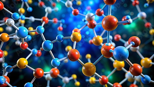 Chemical structure of sodium nitrite with applications as a food additive E250 and drug, with a focus on its molecular composition and uses photo