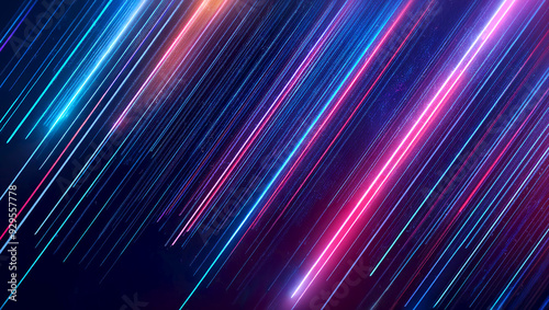 ネオン　背景　スピード　ビーム　光　光線　流星　バックグラウンド　スタイリッシュ　背景素材　背景画像