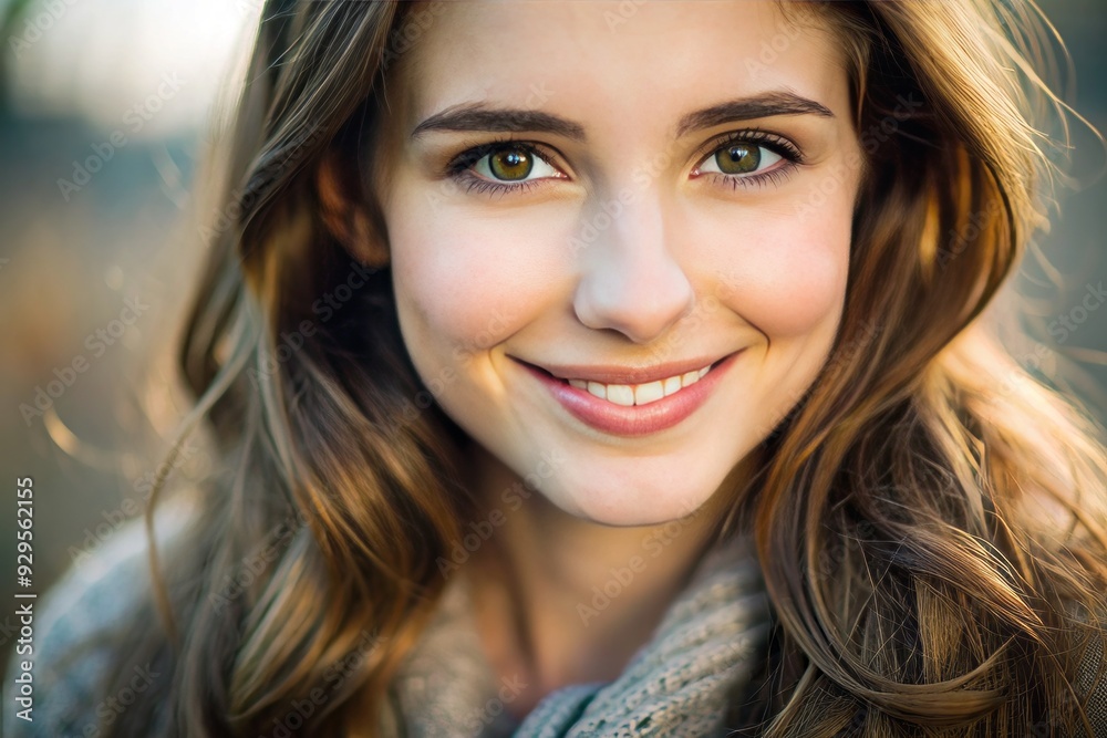 Portrait of a young woman smiling with happiness and looking at the camera. Closeup of a girl with a perfect gummy smile. Portrait of a young woman smiling with happiness and looking at the camera. Closeup of a girl with a perfect gummy smile.