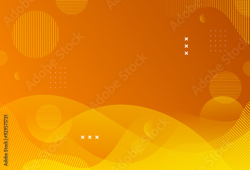 orange background.wavy style.colorful.abstract frame.modern.esp 10