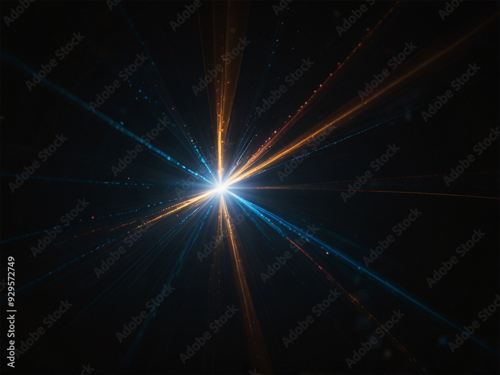 white light lens flare effect in black background white light lens flare effect in black background