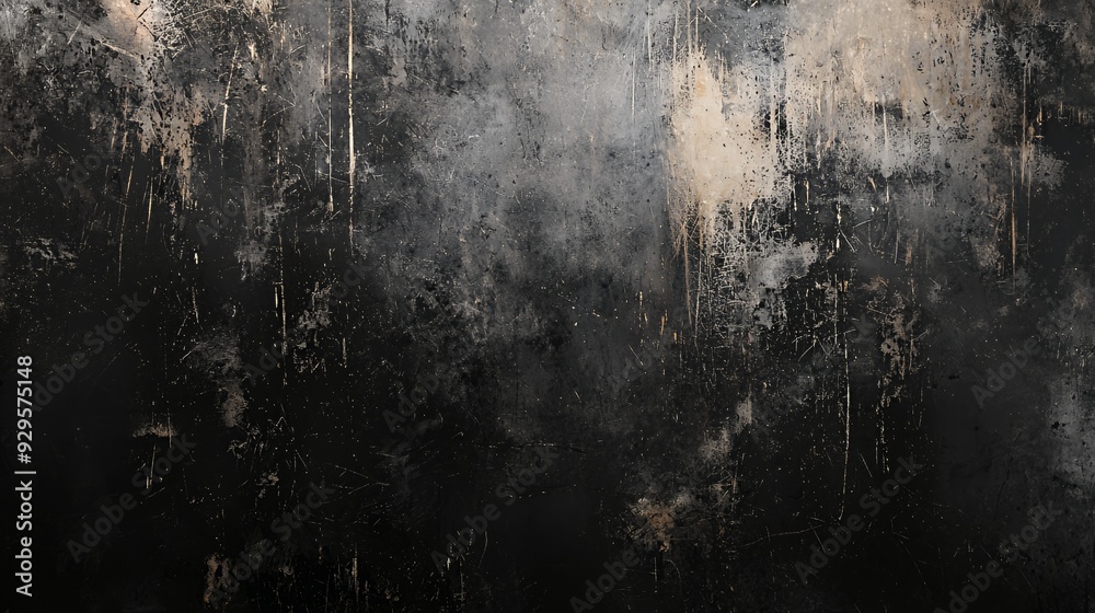 A textured surface with dark and light streaks, resembling an abstract wall or background. A textured surface with dark and light streaks, resembling an abstract wall or background.