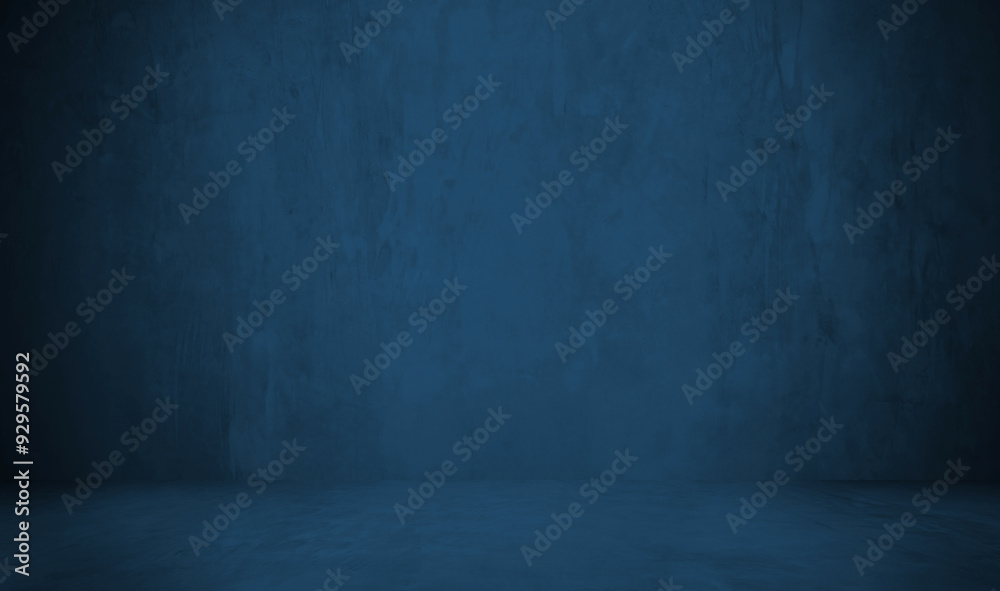 Abstract wall studio room blue background for displaying your products. Abstract wall studio room blue background for displaying your products.