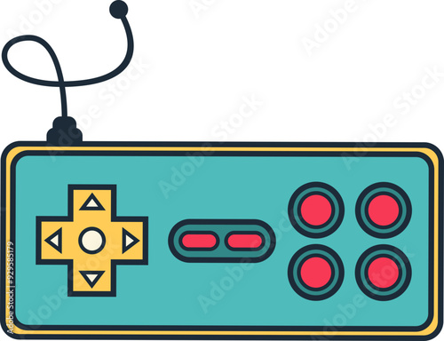 Retro Videogame Illustration