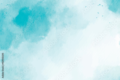Hand painted pastel coloured watercolour frame background