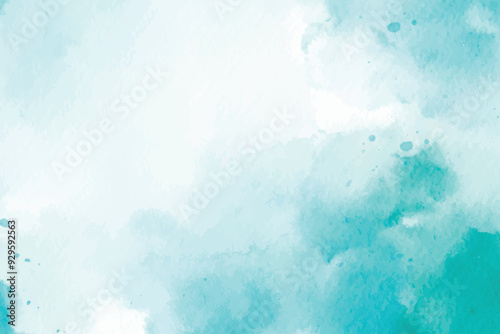 Hand painted pastel coloured watercolour frame background