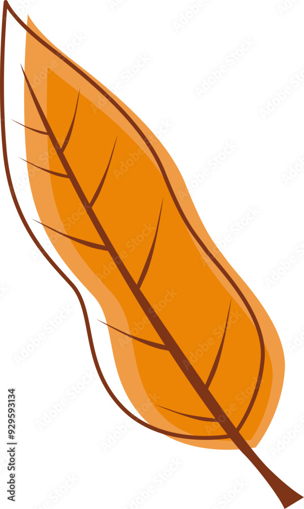 Autumn Leaves Illustration Element Autumn Leaves Illustration Element