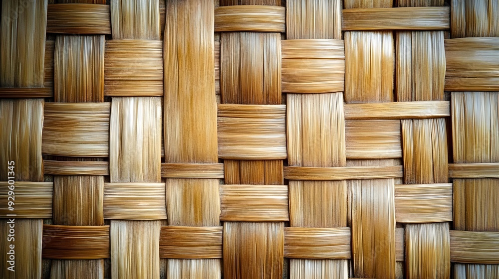 Nature background of brown handicraft weave Nature background of brown handicraft weave