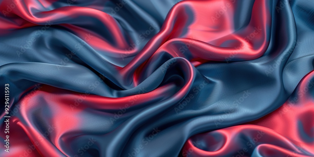 Obraz premium red silk background