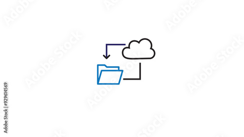 cloud and file
