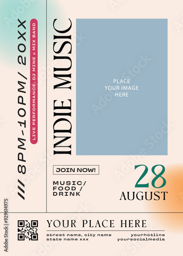 Indie Music Flyer