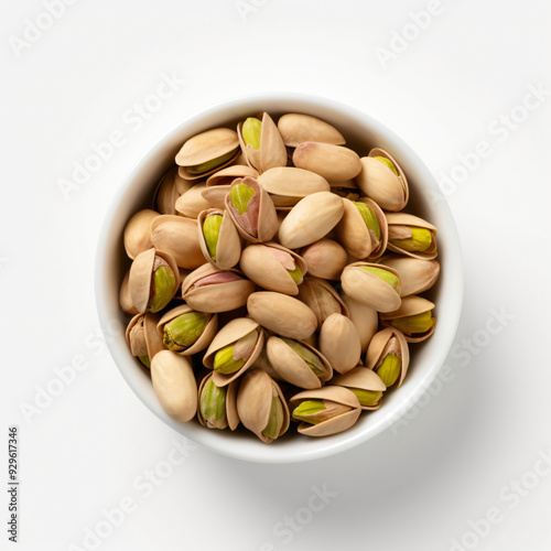 Wallpaper Mural Pistachios in bowl Torontodigital.ca