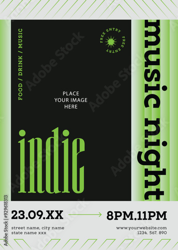 Indie Music Flyer