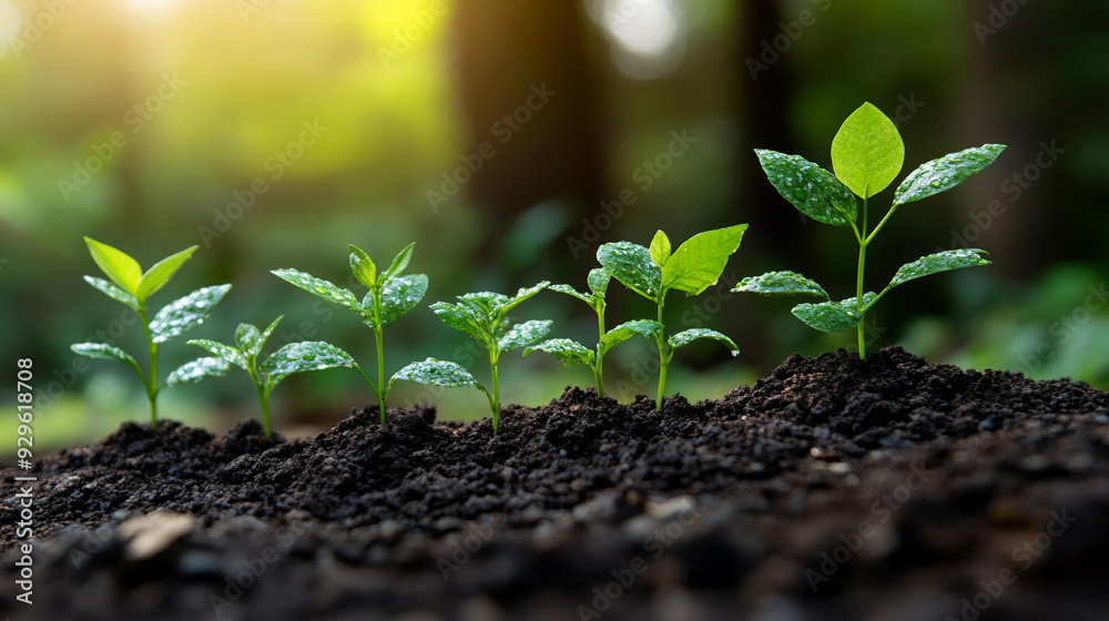 lush green grass forming upward-pointing arrows, symbolizing growth, progress, and positive momentum. The vibrant greenery emphasizes nature, sustainability, and a forward-thinking mindset