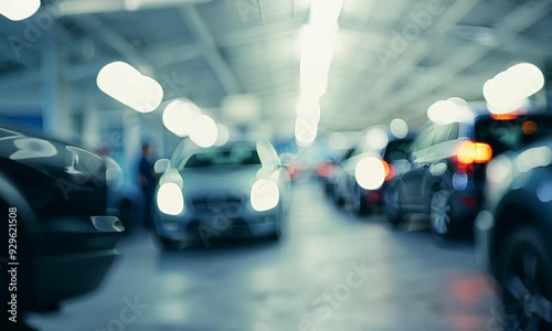 Wallpaper Mural Slow Motion Car Maintenance Area Torontodigital.ca