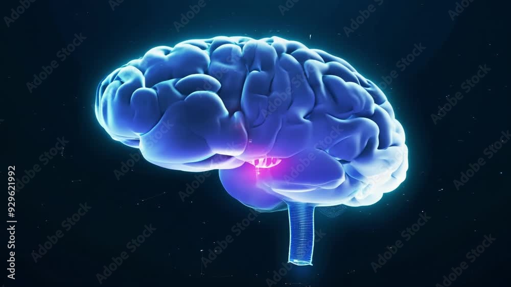 As technology progresses so does our understanding of the brain as shown by the intricately detailed and accurate AI brain animation in this concept. As technology progresses so does our understanding of the brain as shown by the intricately detailed and accurate AI brain animation in this concept.