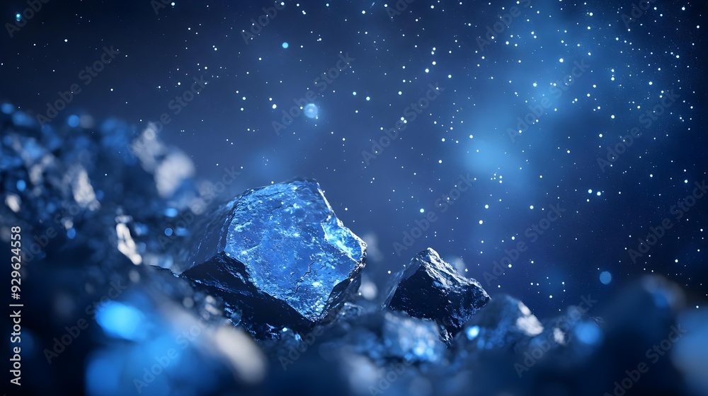 Tektites - Meteorite Glass on a Soft-Focus Background Tektites - Meteorite Glass on a Soft-Focus Background