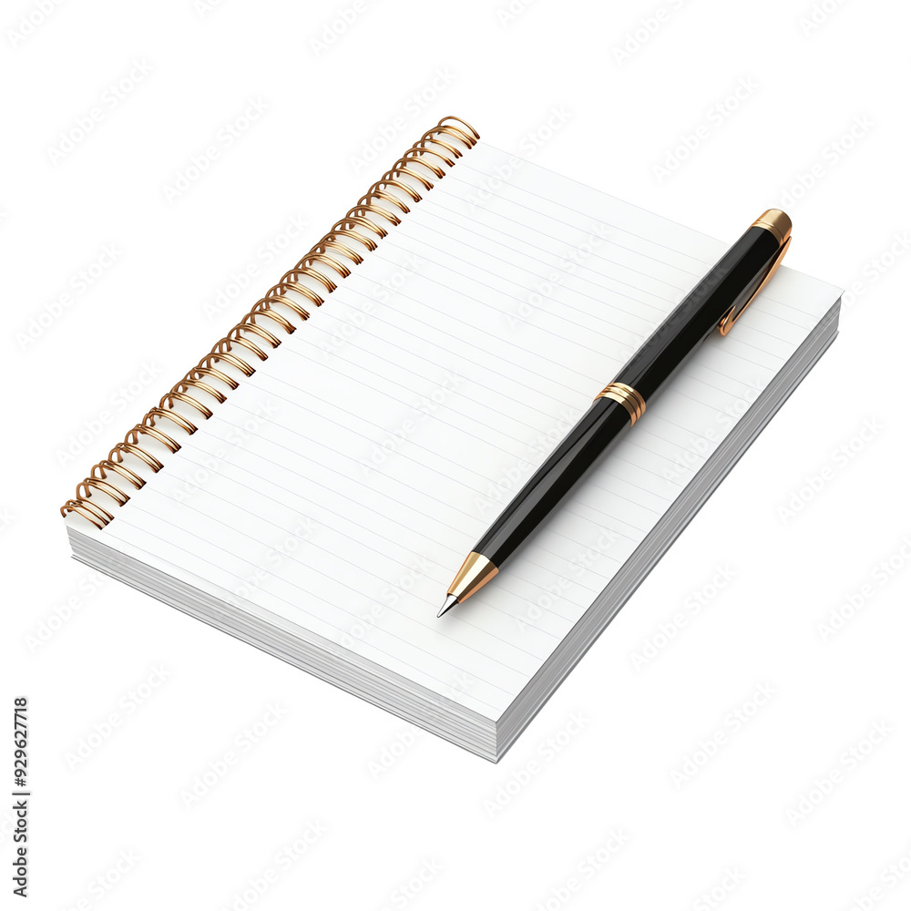 cartoon of A notepad used by a journalist. on transparent background cartoon of A notepad used by a journalist. on transparent background