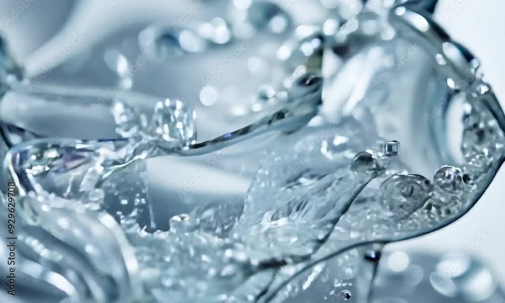 Silver Serenity: Undulating Waves of Light Silver Serenity: Undulating Waves of Light
