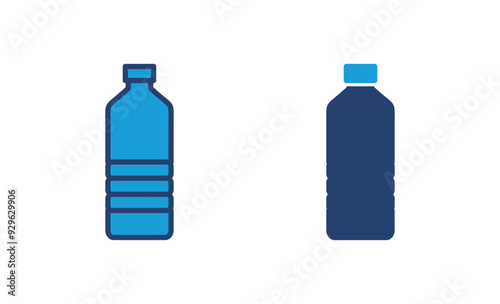 Bottle icon vector. bottle vector icon