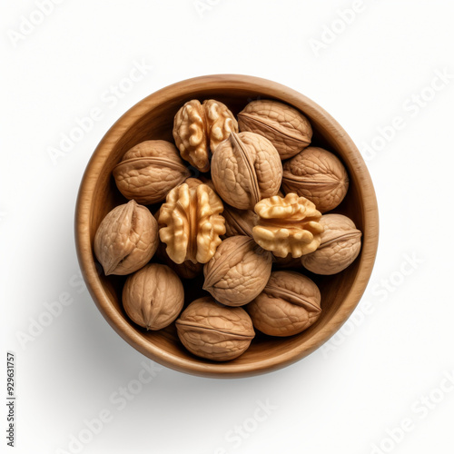 Walnuts in bowl