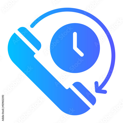 phone call gradient icon