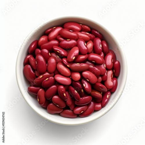 Red beans in bowl