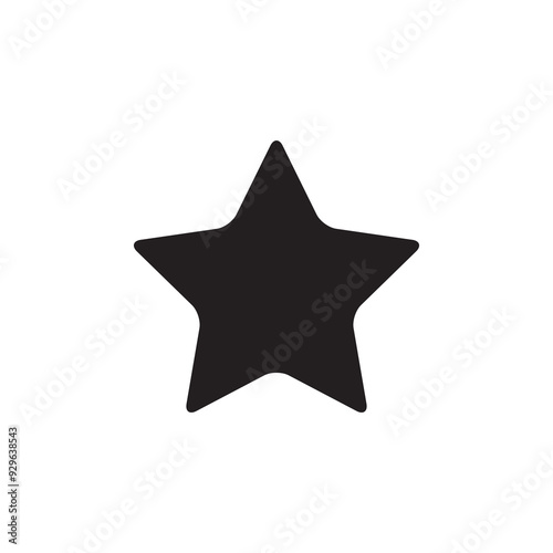 Star Icon vector, rating sign trendy style illustration for web and app on white background..eps