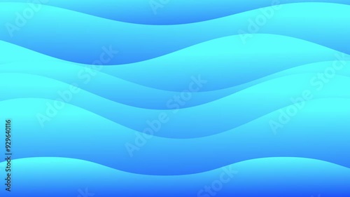 Gradient Wave  Video Background