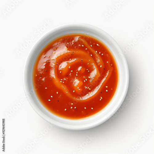 Hot sauce in bowl