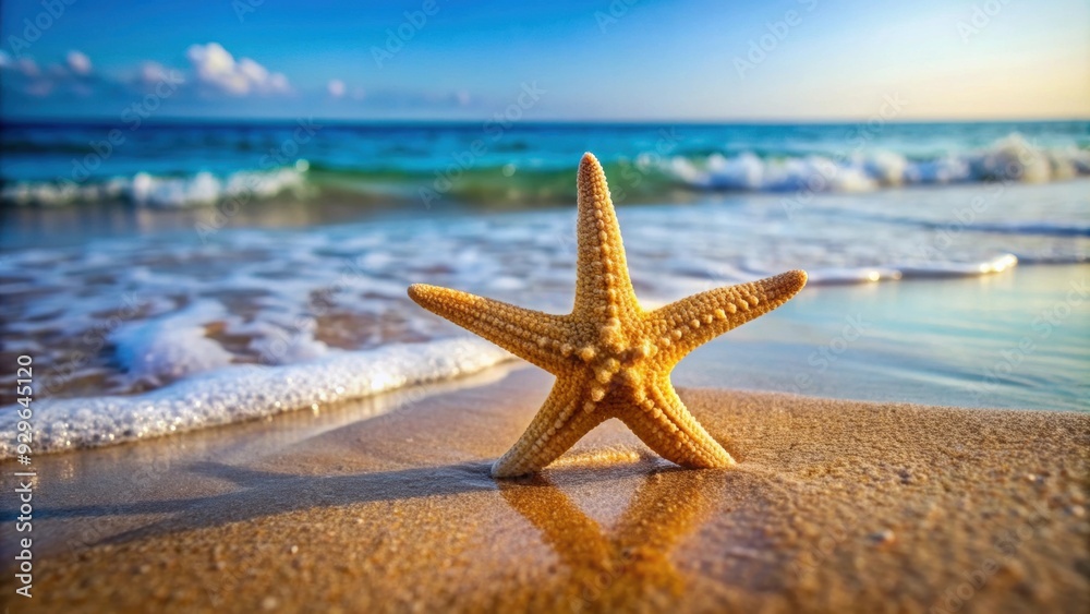 Starfish washed up on sandy beach , beach, starfish, ocean, marine life, seashore, nature, coastline, sandy, water Starfish washed up on sandy beach , beach, starfish, ocean, marine life, seashore, nature, coastline, sandy, water