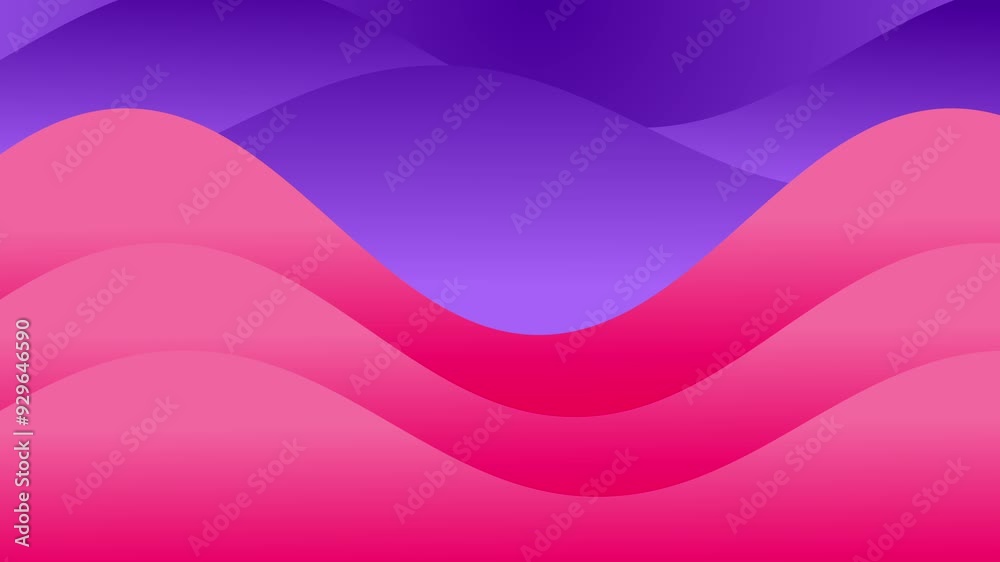 Gradient Wave  Video Background