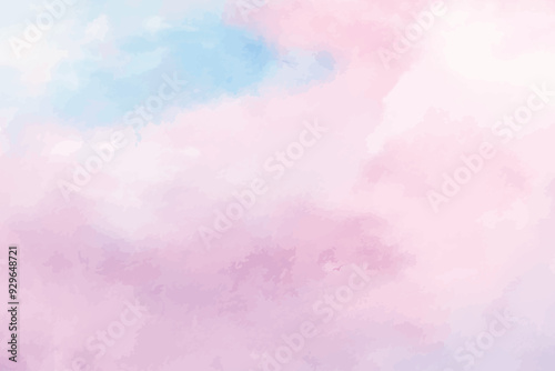 Watercolor pastel abstract background