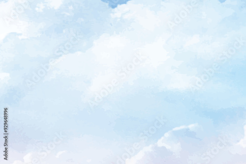 Watercolor pastel abstract background