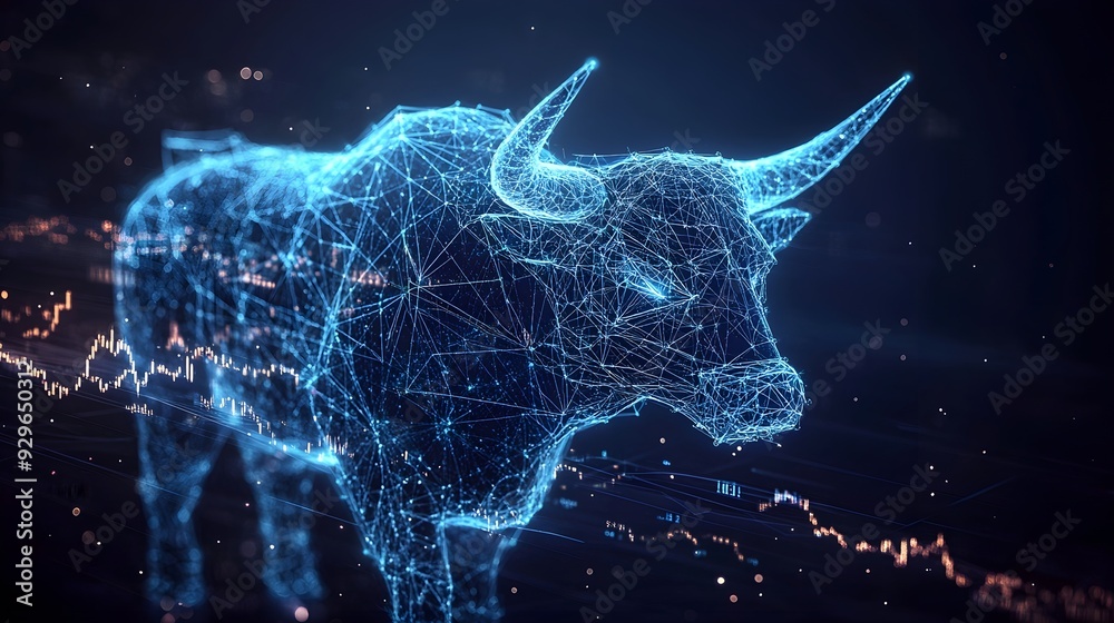 Digital Bull Market - Financial Growth & Stock Trading Digital Bull Market - Financial Growth & Stock Trading