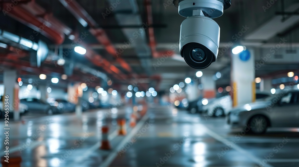 Advanced IP security camera for parking areas Advanced IP security camera for parking areas