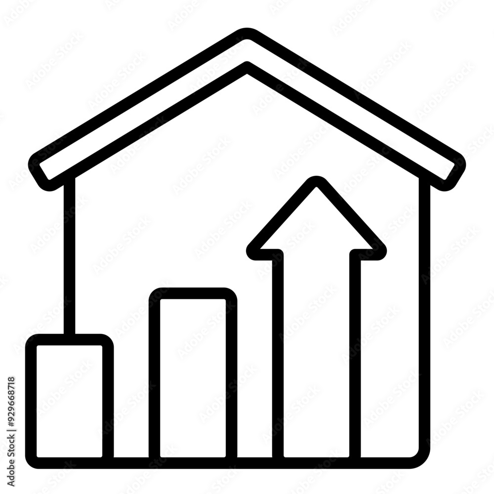 Real Estate line icon.svg Real Estate line icon.svg