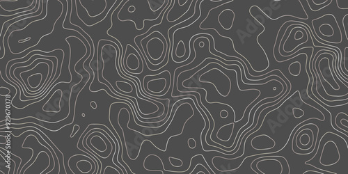 Topography or topology map texture contour vector abstract background digital wallpaper for desktop