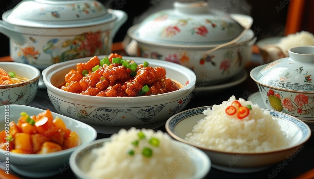 Traditional Chinese food that is served warm, rich in nutrition and much sought after by people from other countries Traditional Chinese food that is served warm, rich in nutrition and much sought after by people from other countries