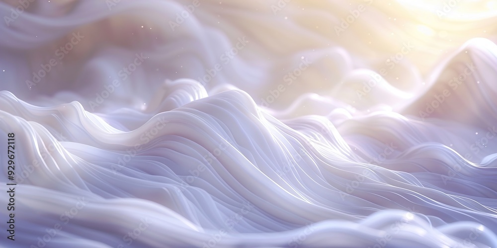 abstract background with waves