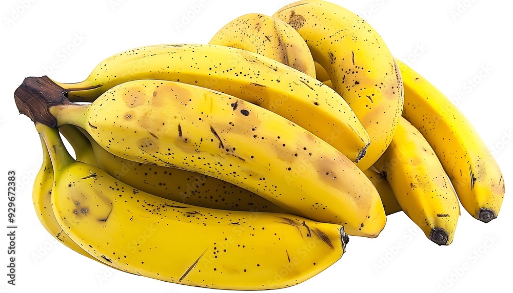 Bananas isolated on white background Bananas isolated on white background