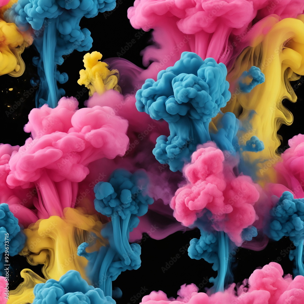 Fototapeta premium Smoke Fog Effect Background